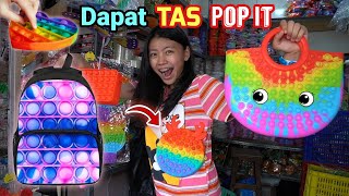 BERBURU TAS POP IT ! KAGET BAGUS BANGET ADA TEMPAT PENSIL POP IT Sekarang udah ada di Pasar !!