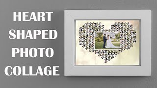 💖Heart Shaped Photo Collage - 400+ Romantic Templates screenshot 1