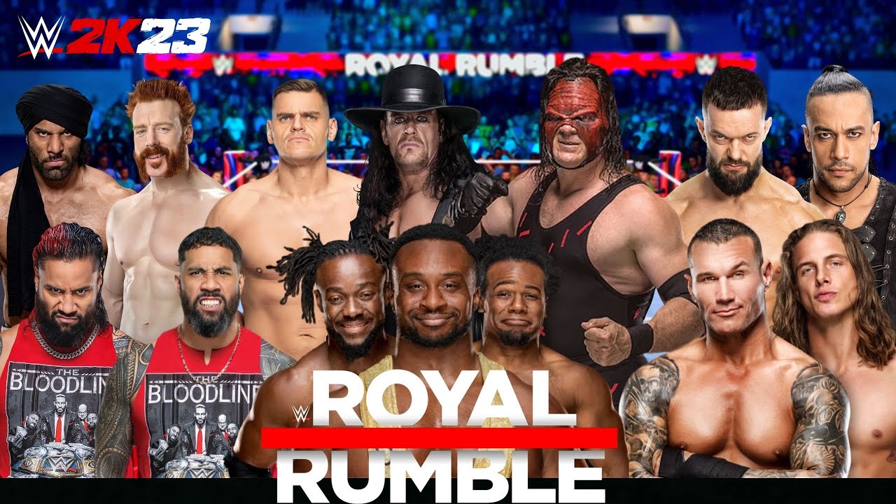 Royal Rumble Tag In I Put All Tag Teams in a ROYAL RUMBLE MATCH! - YouTube