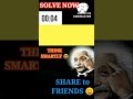 Only the smart  will get this correctly math challenge  youtubeshorts viral maths challenge