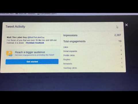 How To View Tweet Activity Twitter Analytics 
