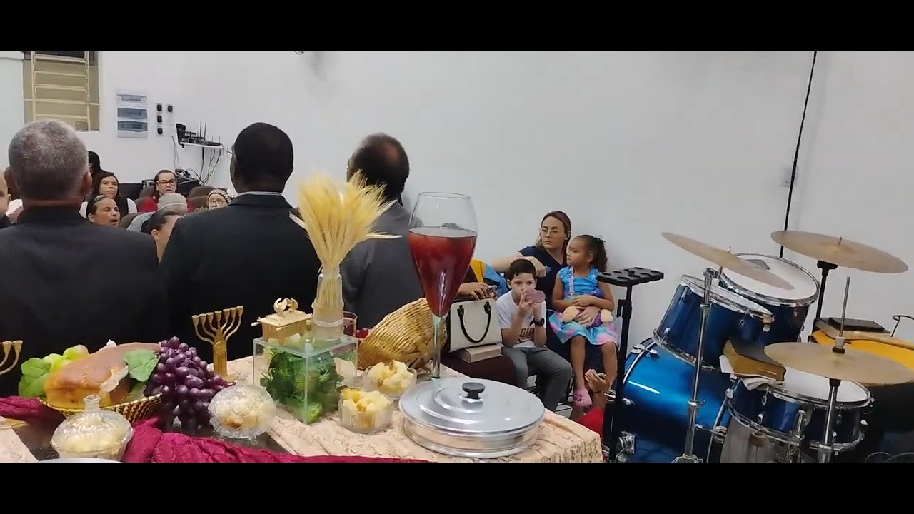 Culto de santa ceia AD Brás vila roschel 