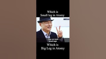 Atomy Which leg is Small Or Big ? Atomy international | Atomy Europe #shorts #atomy #atomyeurope