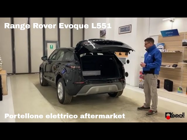 YouTube elettrico Rover Retrofit L551 Evoque portellone - 2019-2022 Range