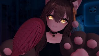 Brush Sounds Only~ With a little bit of cat paws too~ | VRChat ASMR