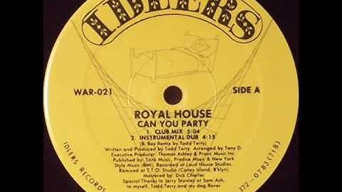 Royal House - Can You Party (Club Mix) - 1988