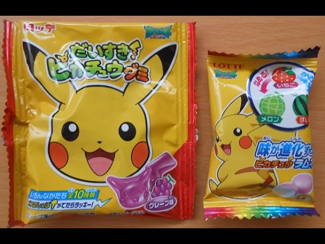 Doces do Japão - Pokemon Soda Candy - Lotte