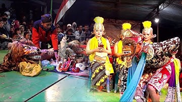 KESURUPAN BARONGAN KERASAKTI TARI TOPENG SOMYAR | LENGGER QHORI | RUKUN SARI KERTEK - BANJARAN KEPIL