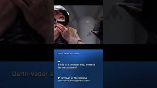 Darth Vader chokes Raymus Antilles (first death in Star Wars) #darthvader #starwars #anewhope