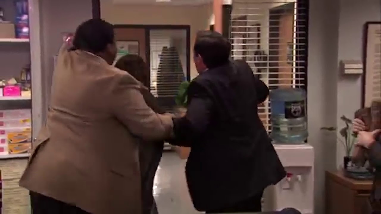 Dwight's Fire Drill /The Office YouTube