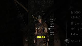 This Skyrim Mod Makes Guards Search You Before Entering Cities 🤯 #skyrim  #shorts #shortvideo