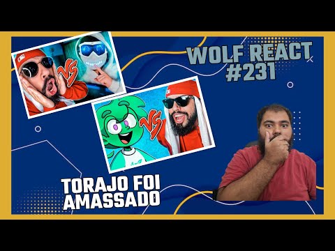 (2 em 1) SMILE VS. MUSSA & Torajo Vs. Mussa | Batalha de Youtubers |🐺Wolf React #231 🐺