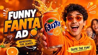 Fanta  Ad | Creative Soft Drink Advertisement 🍊🔥Fanta Ad screenshot 3