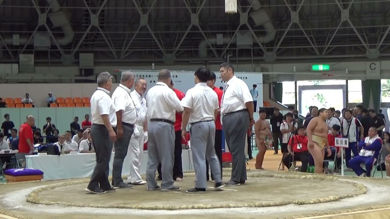 2025年国ｽﾎﾟ相撲 少年団体ﾄｰﾅﾒﾝﾄ準々決勝(概要欄ﾁｬﾌﾟﾀｰ名前入)　高校　 令和7年滋賀