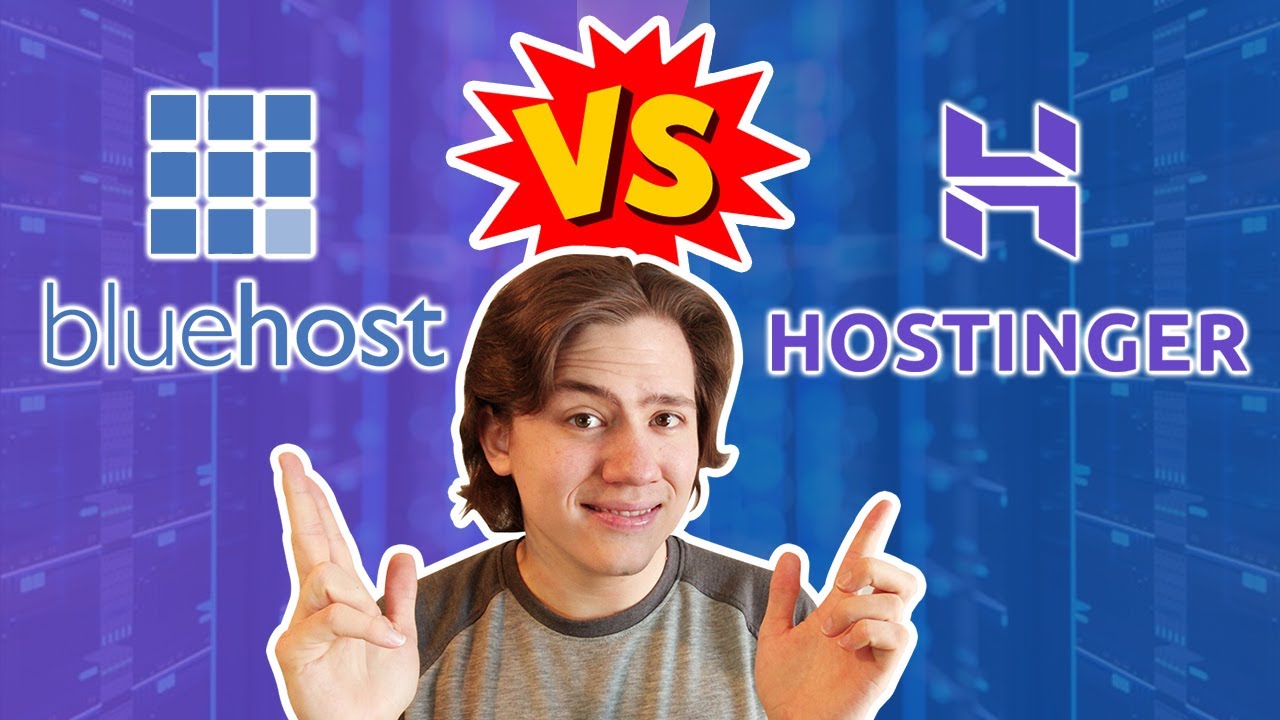 Hostinger vs Bluehost Review Which Web Hosting Company is Better? - YouTube