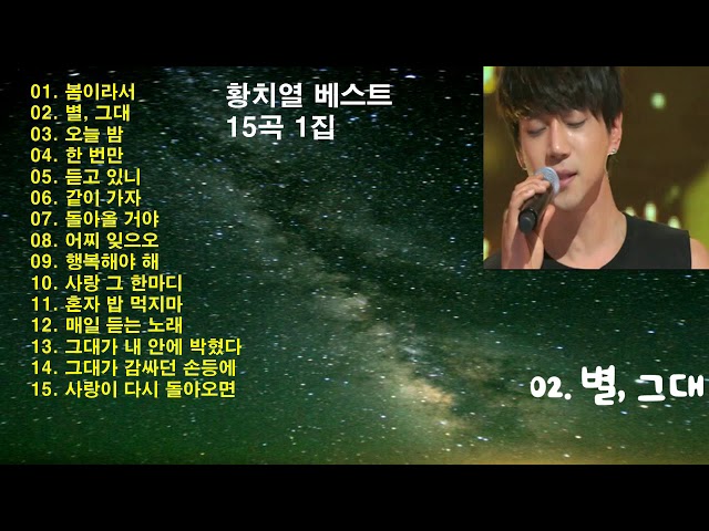 황치열(Hwang Chi Yeul) Best 15곡 1집 class=