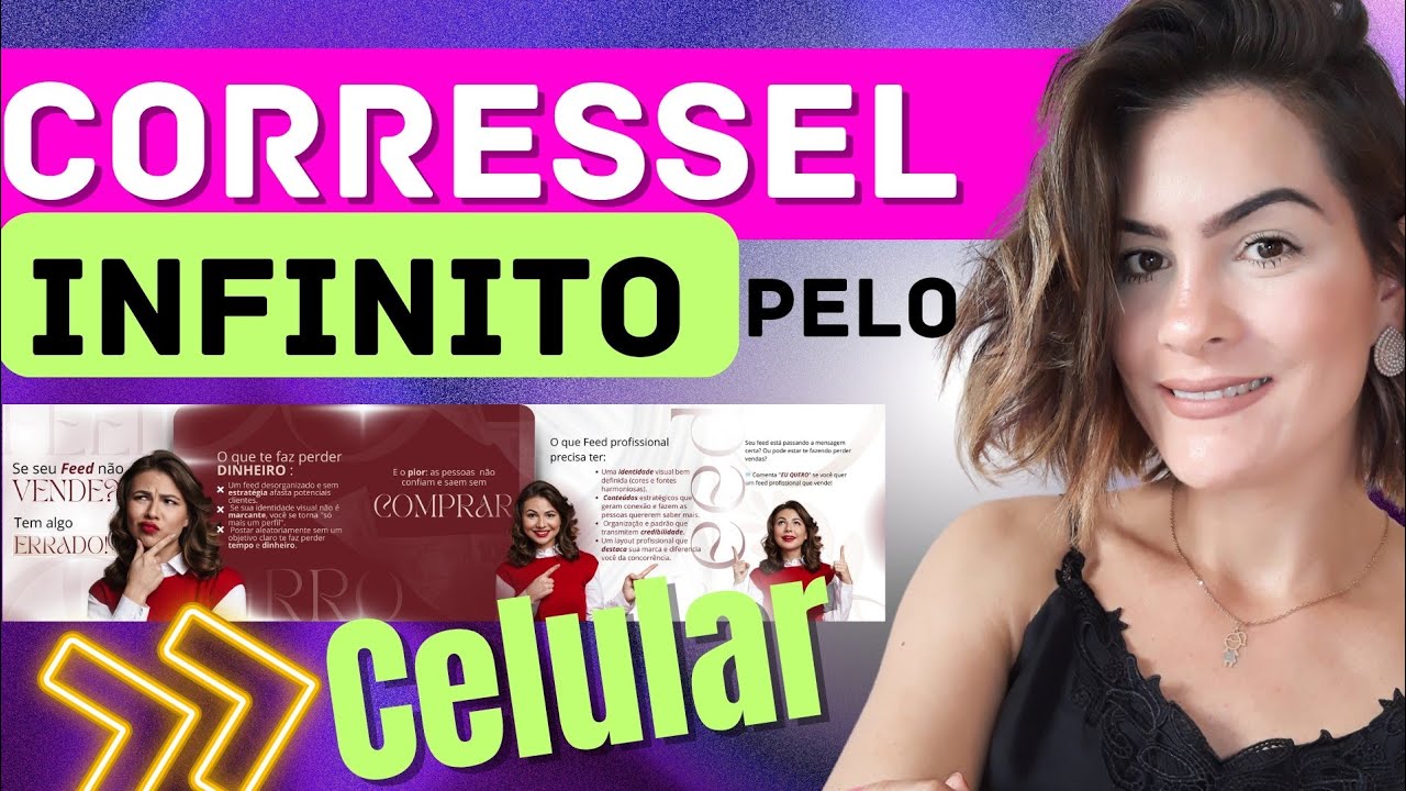 🚨Como criar um carrossel profissional no Canva pelo celular