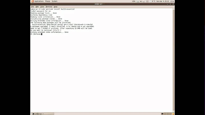 Installing compilers