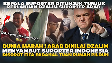 DUNIA MARAH! Saudi Arabia Disebut Zalim ke Suporter Indonesia — Disorot FIFA Jelang Piala Dunia!