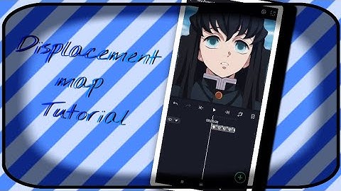 Displacement map transition // Alight motion //