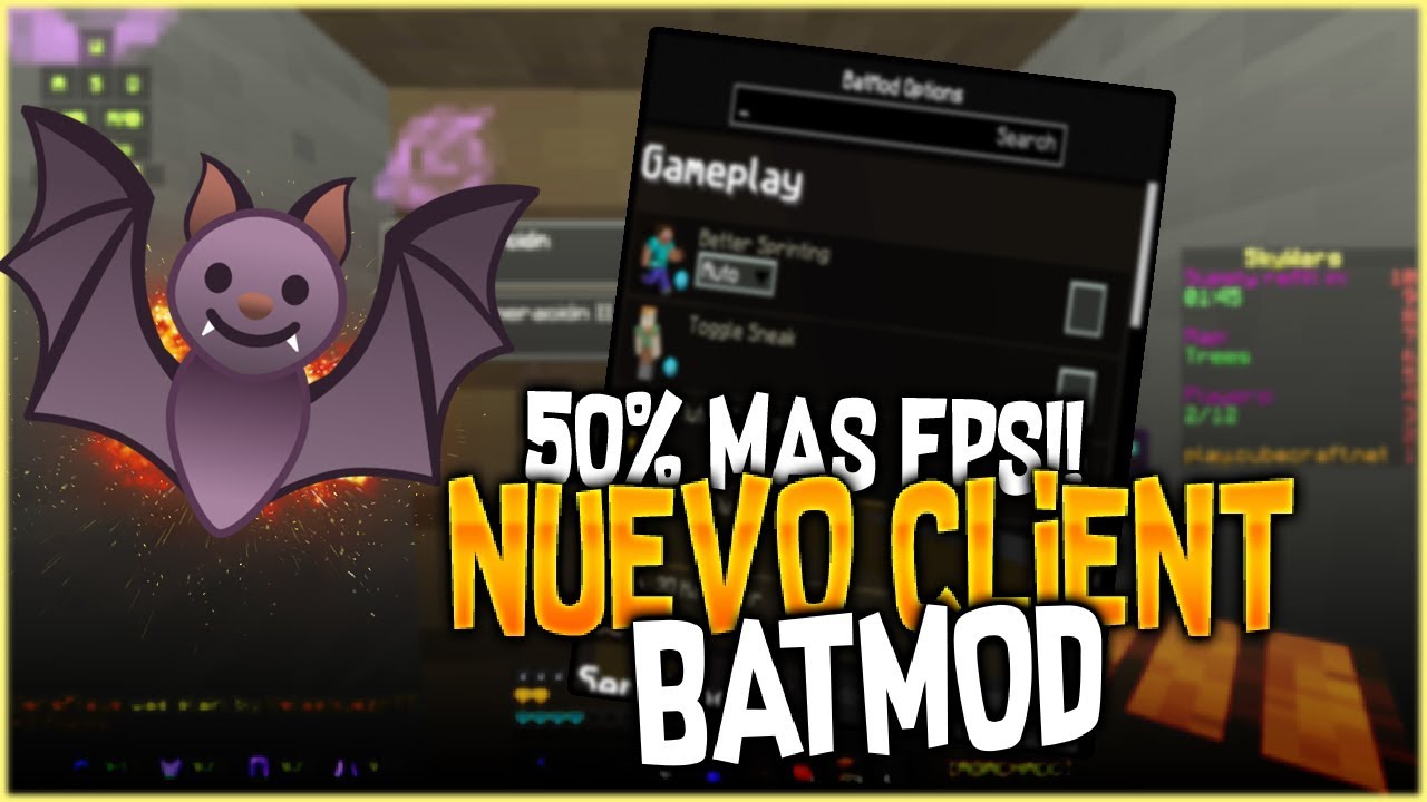 😱NUEVO CLIENTE PARA PVP FPS BOOST🔥 || BATMOD🦇 *SUBE FPS* - YouTube