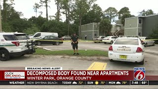 Decomposed body found near condos