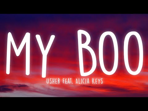 Usher - My Boo (Lyrics) feat. Alicia Keys