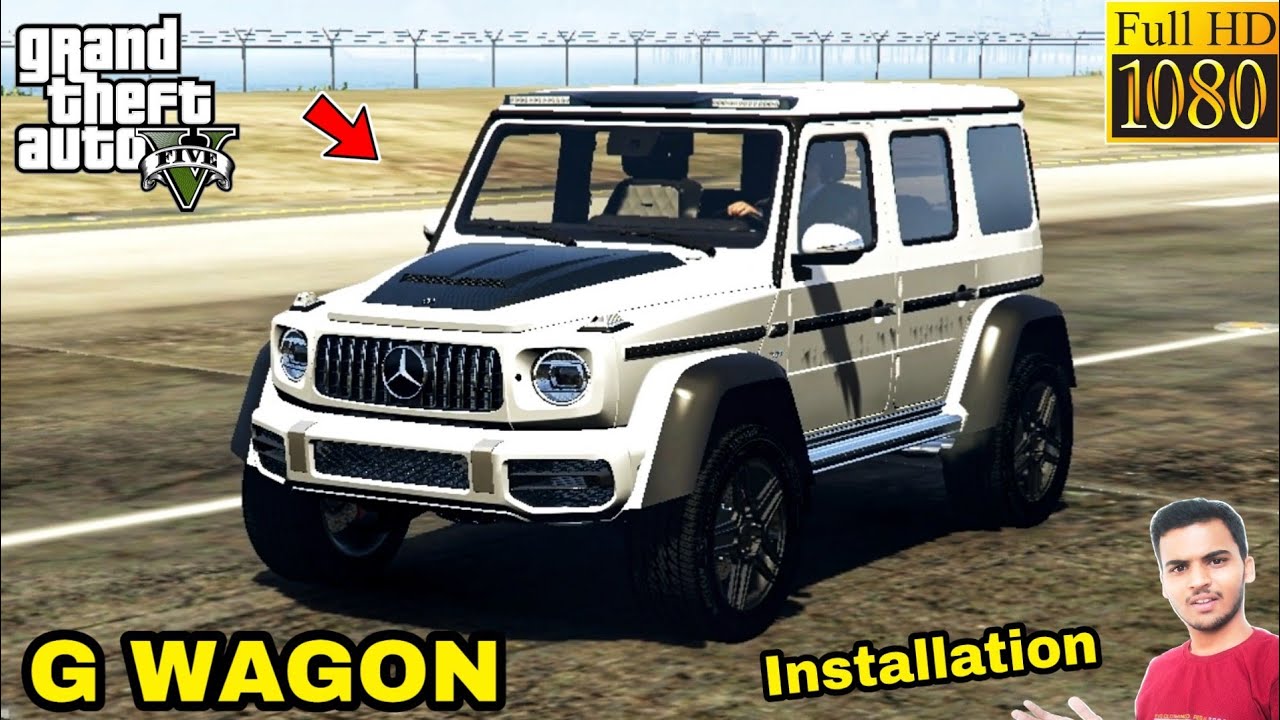 GTA 5 HOW TO INSTALL MERCEDES BENZ G WAGON SUV MOD YouTube 