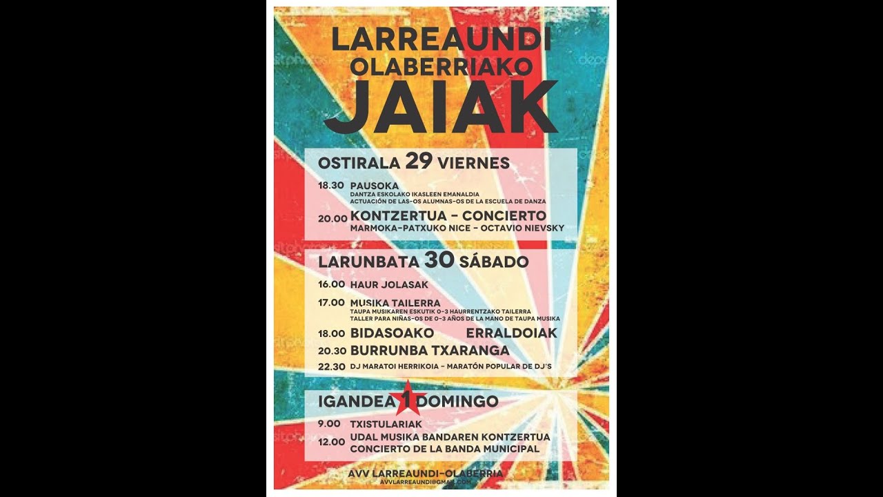 Bidasoako Erraldoiak. Larreaundi-Olaberriako Jaiak - Irun - 30/4/2022