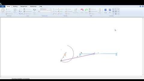 SLIDER CRANK MECHANISM IN LINKAGE SOFTWARE