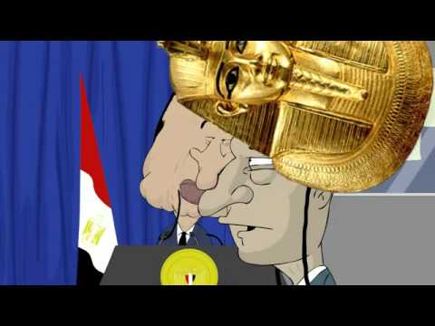 اخر خطاب لمحمد حسني مبارك يهلك من الضحك