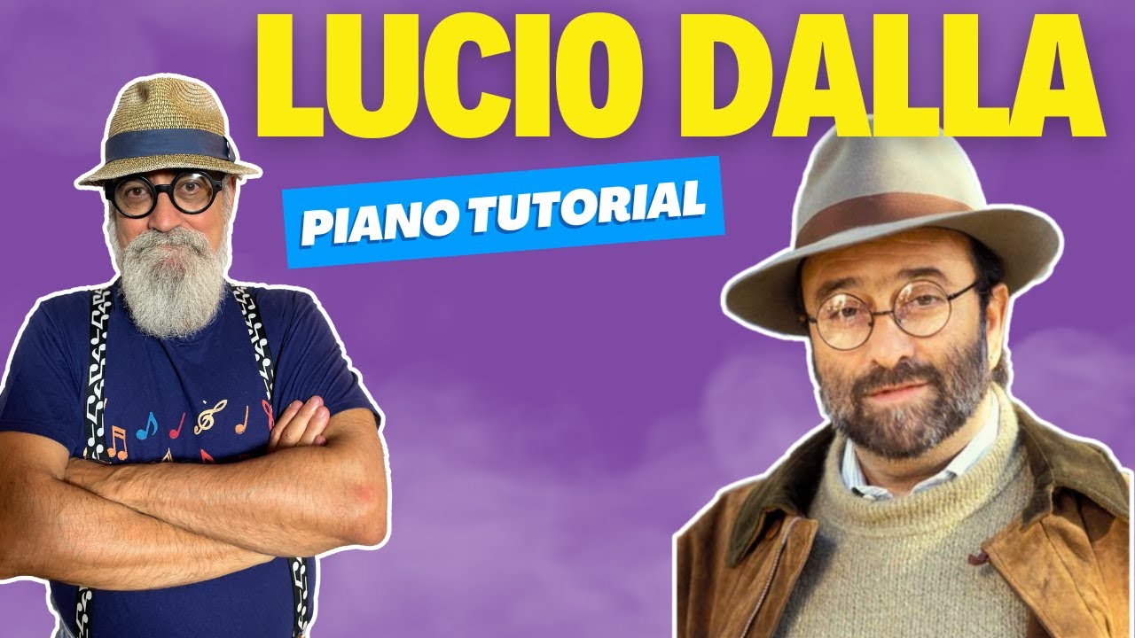 Tutorial Pianoforte: Lucio Dalla 
