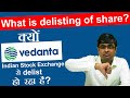 Why Vedanta is delisting and what should shareholders do? | What is Share Delisting?