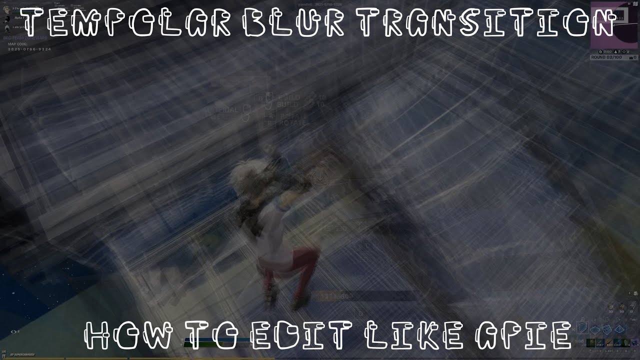 Tutorial How To Make Insane Tempolar Blur Transition Premiere Pro