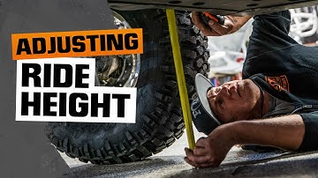 Adjusting UTV Ride Height With Dustin Jones | FOX