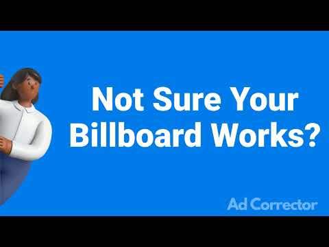 Ad Corrector video