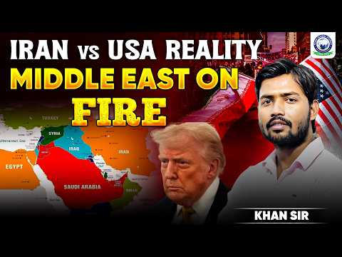 Iran-Israel War | Iran vs USA Reality | Middle East On Fire 🔥 | By Khan Sir | KGS Jharkhand Exam