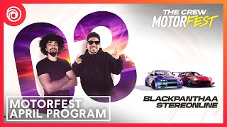 The Crew Motorfest: โปรแกรมเดือนเมษายน