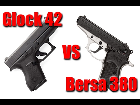 Bersa Thunder 380 Vs Glock 42: Pocket Pistol Shootout