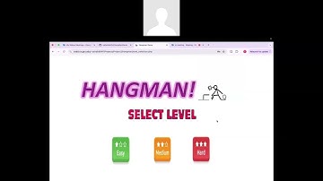 HangMan Game | Web Programming Project 2