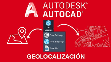 AutoCAD Geolocalización / Ubicación / Localización
