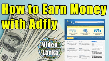 How to Earn Money with ADFLY or adf.ly | Earn money online Sinhala E money