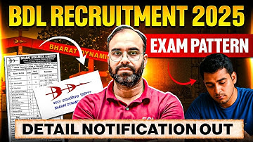 BDL RECRUITMENT | DETAIL NOTIFICATION OUT🔥| #electrical #sureshsir