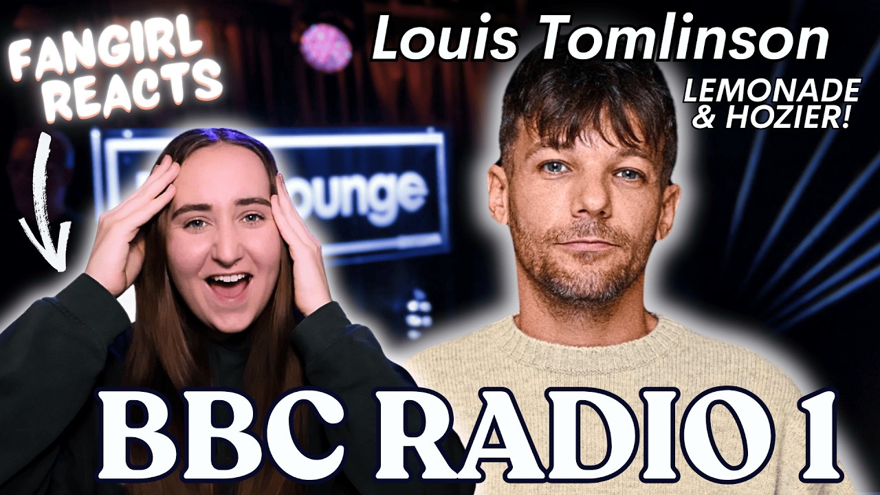 his voice?! Louis Tomlinson BBC Live Lounge Reaction (Lemonade live & Too Sweet Hozier cover)