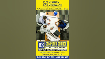 BS AI & ML Program Demystified | Professor Insights @ Vishwa Vishwani Institutions