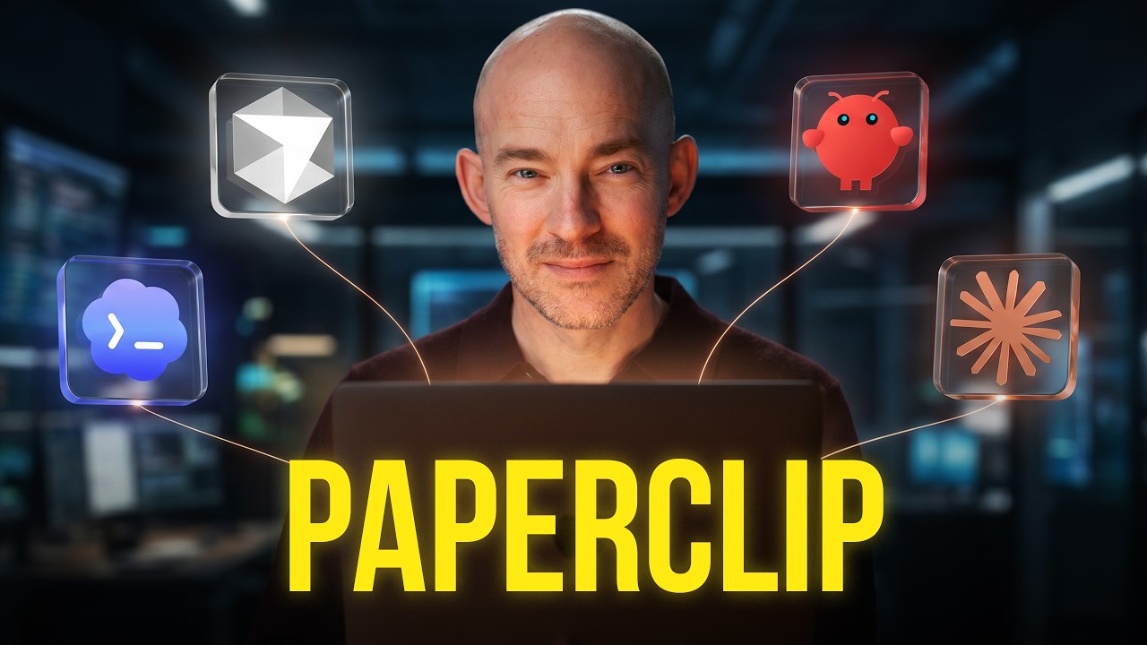 Paperclip Ui ALLE Agents mit PAPERCLIP AI steuern! Das UI der Zukunft? - YouTube