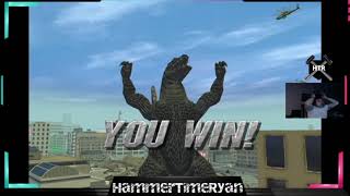 Godzilla 2000 Brings the DOUBLE FIST - Destroy All Monsters Melee Part 2