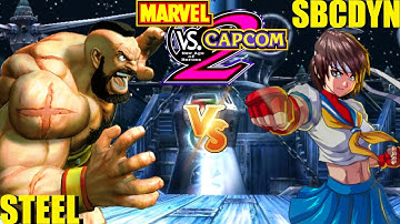 MvC2 Mvci Umvc3 STEEL vs SBCDYN pt 2