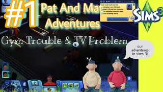 #1 Pat And Mat Adventures Gym Trouble \u0026 TV Problem #ts3 #smallcreator