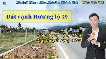 Hương lộ 39, bán Lô đất Siêu đẹp tại Suối Tiên, Diên Khánh- Giá đầu tư: chỉ 7tr/m2